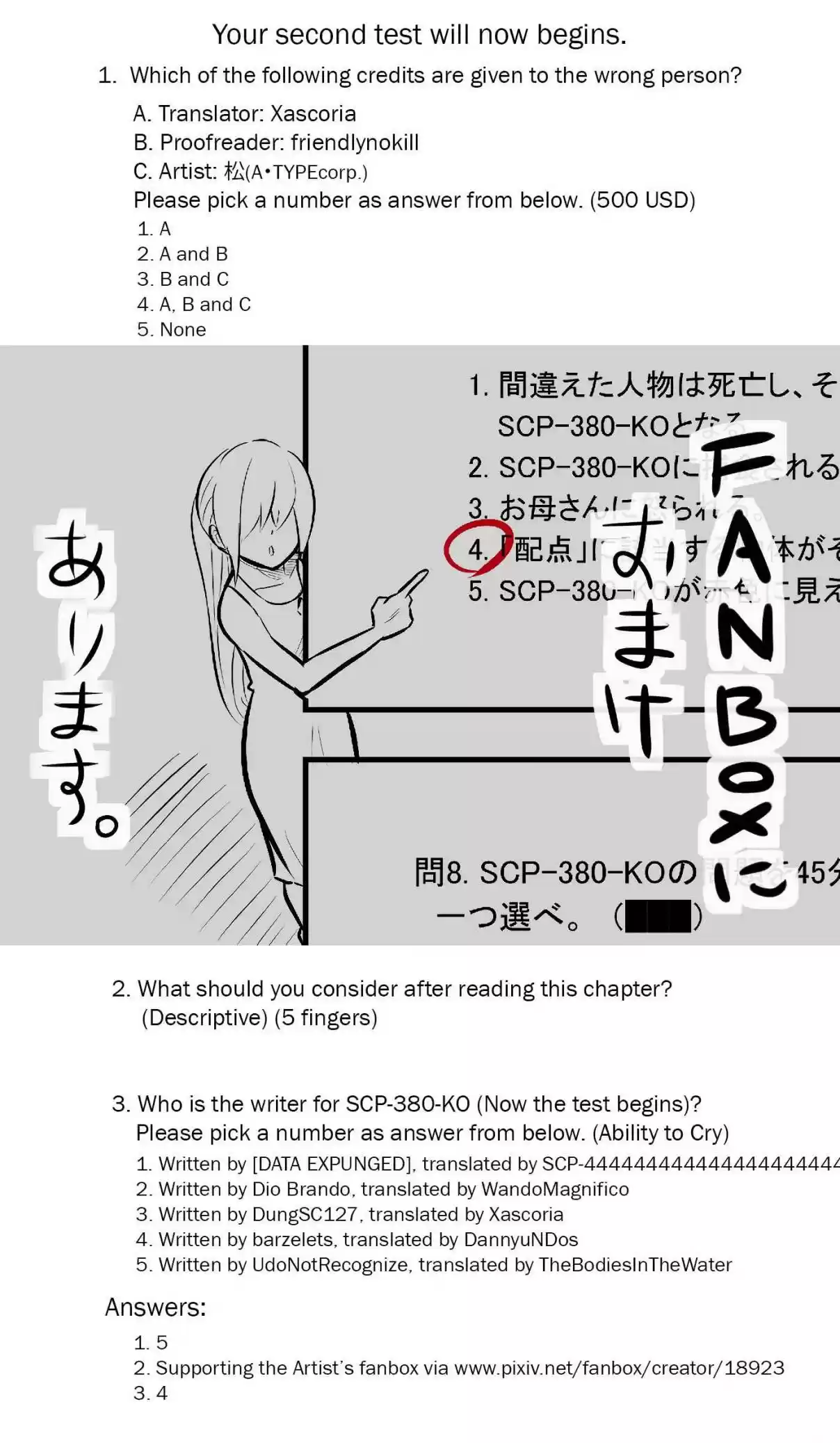 Oversimplified SCP Ch. 62 SCP 380 KO