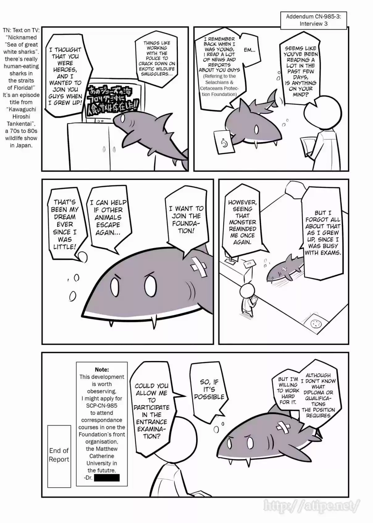 Oversimplified SCP Ch. 63 SCP CN 985