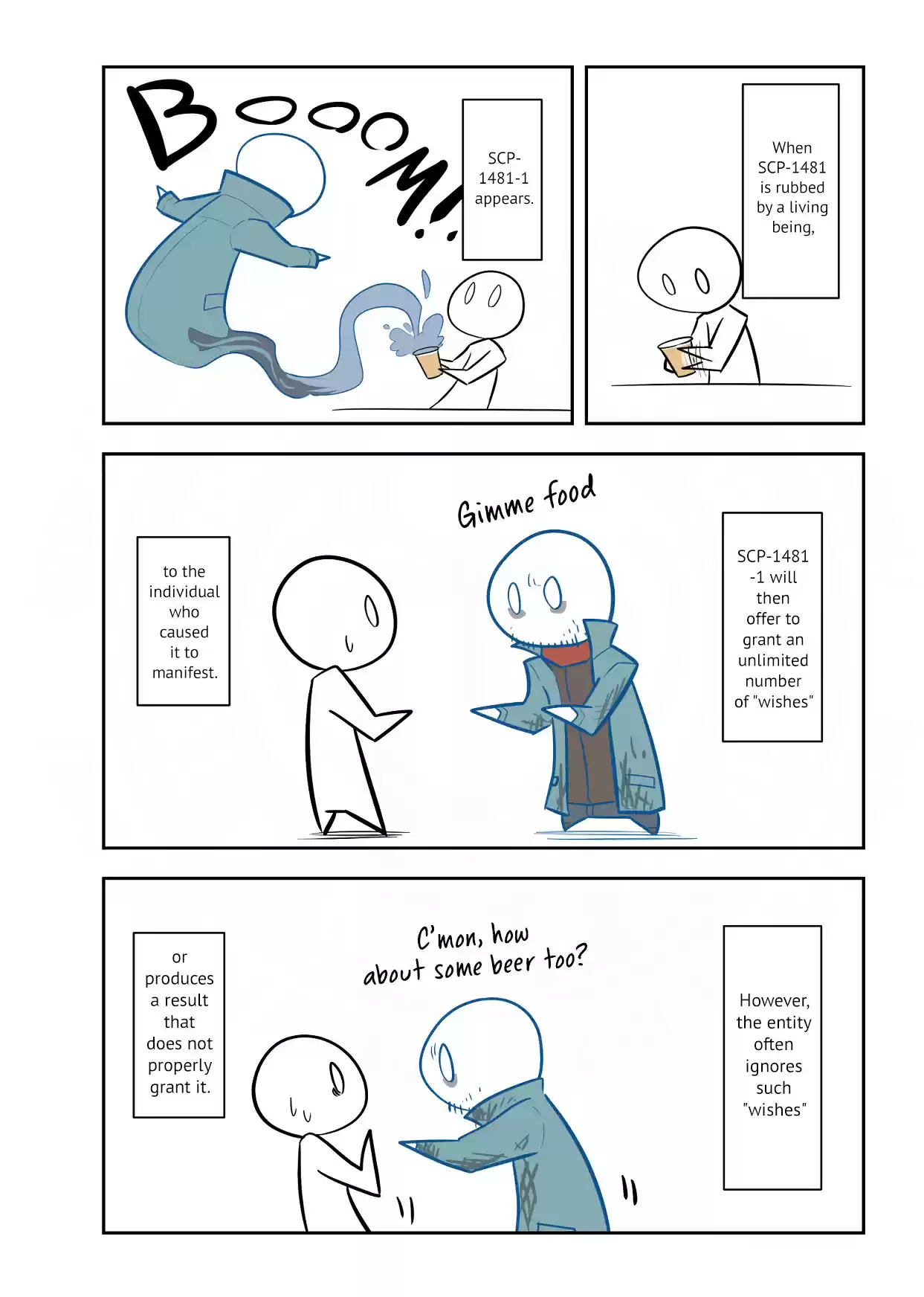 Oversimplified Scp Chapter 133: Scp-1481