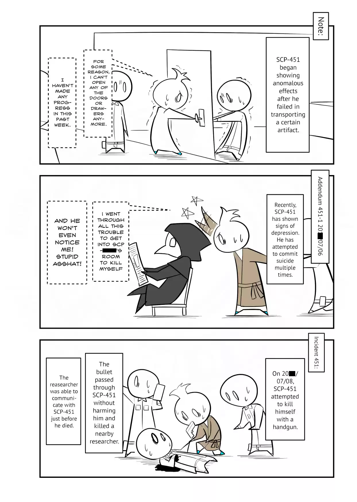 Oversimplified Scp Chapter 136: Scp-451