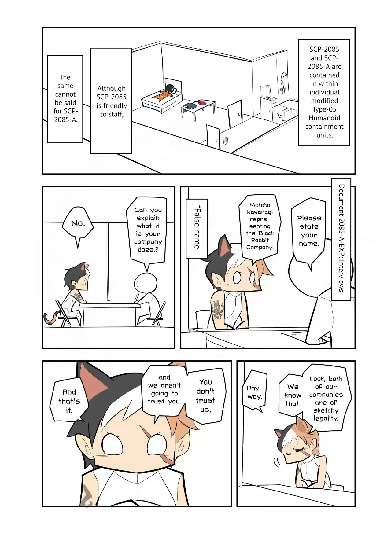 Oversimplified Scp Chapter 143: Scp-2085