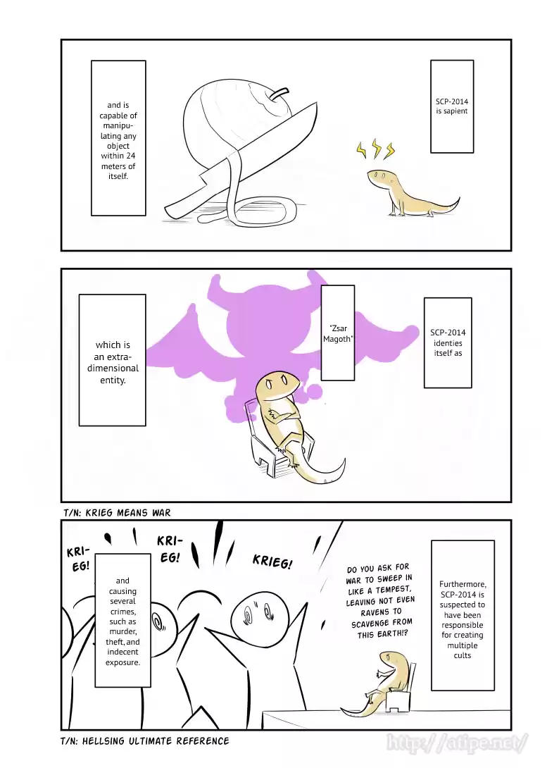 Oversimplified Scp Chapter 161: Scp-2014