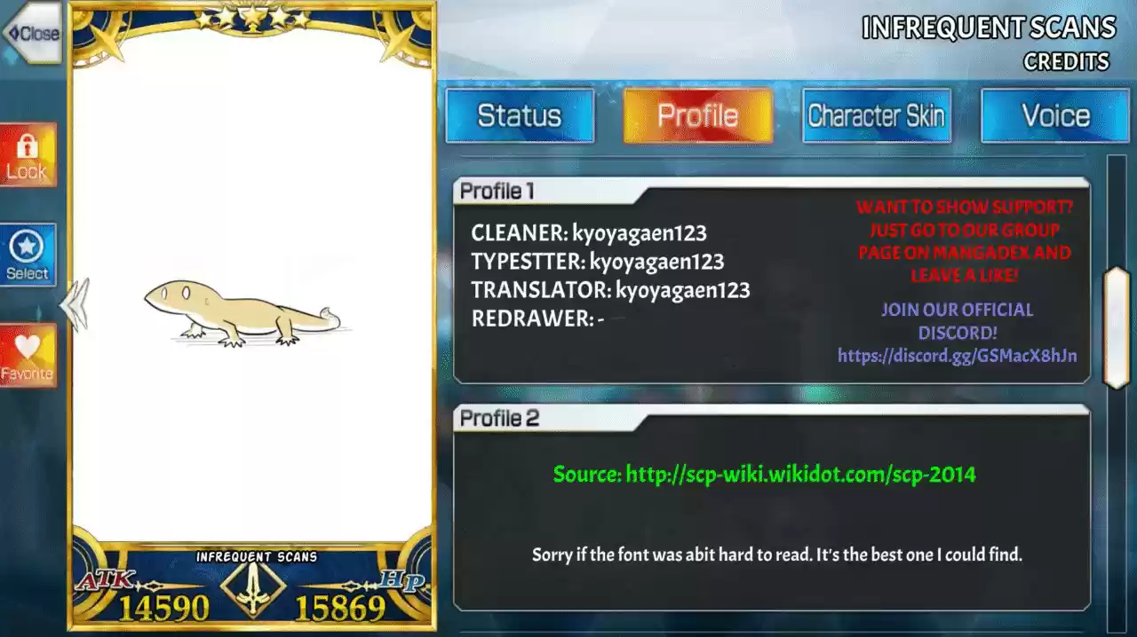 Oversimplified Scp Chapter 161: Scp-2014