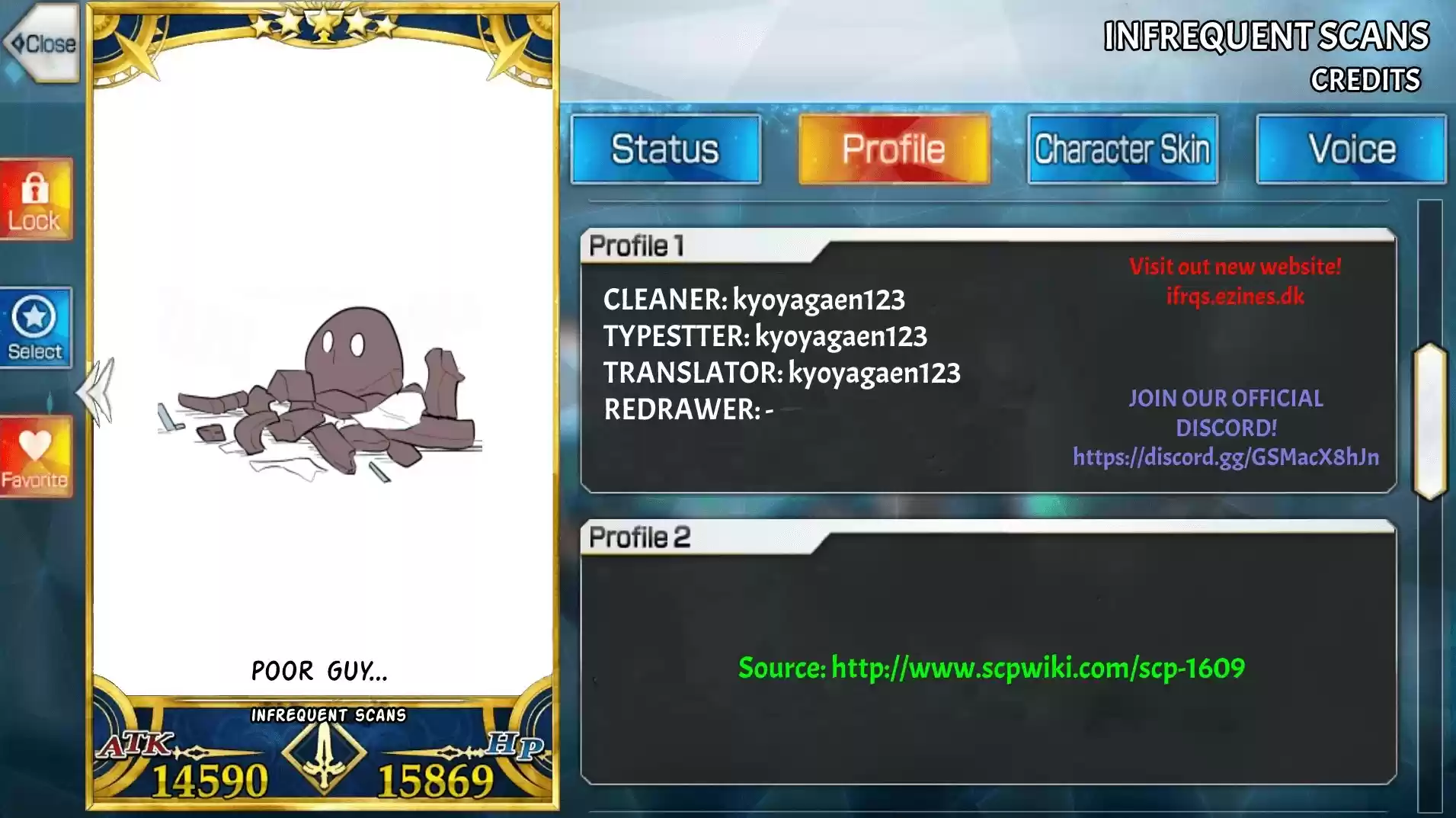 Oversimplified Scp Chapter 164: Scp-1609