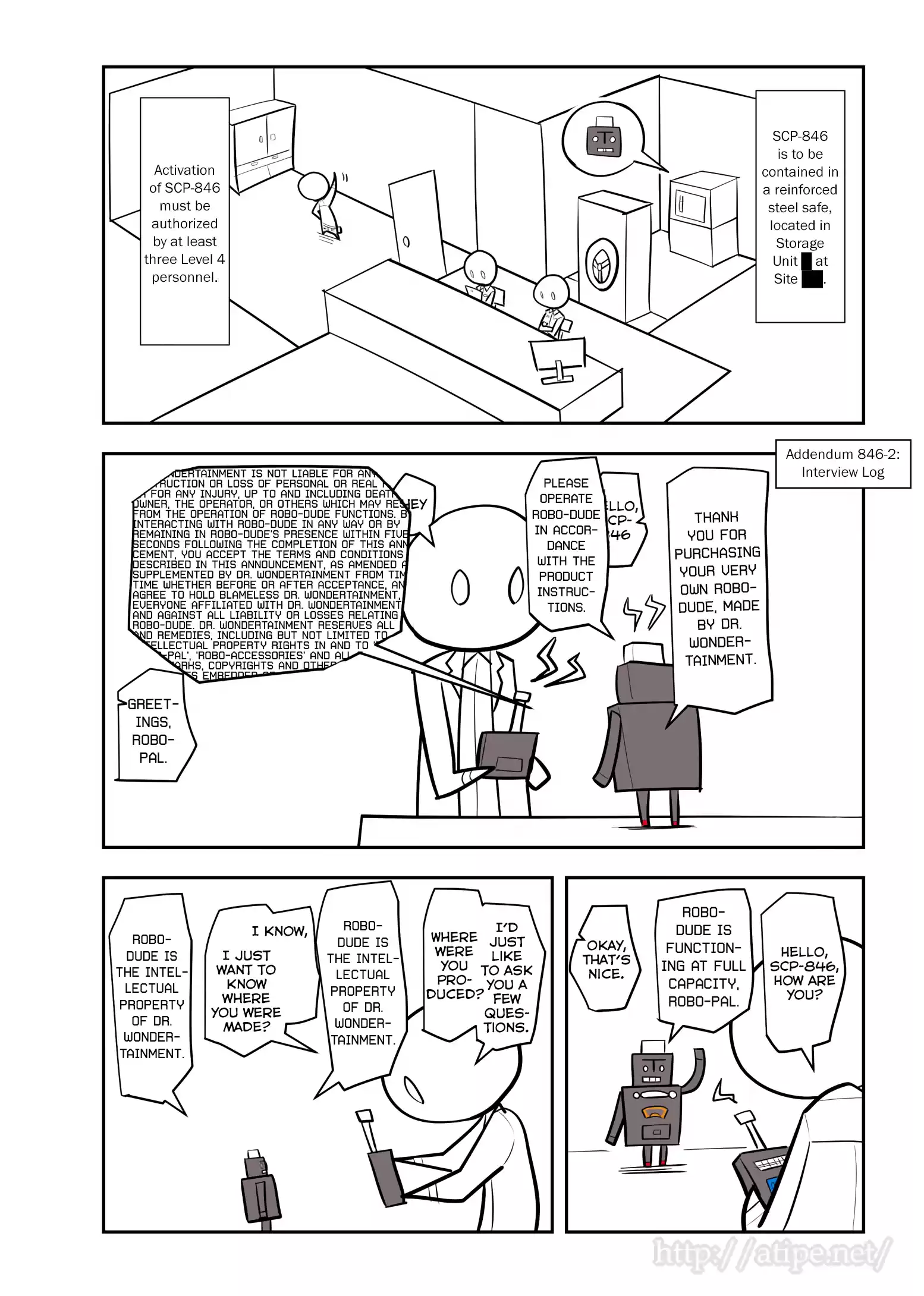 Oversimplified Scp Chapter 92: Scp-846