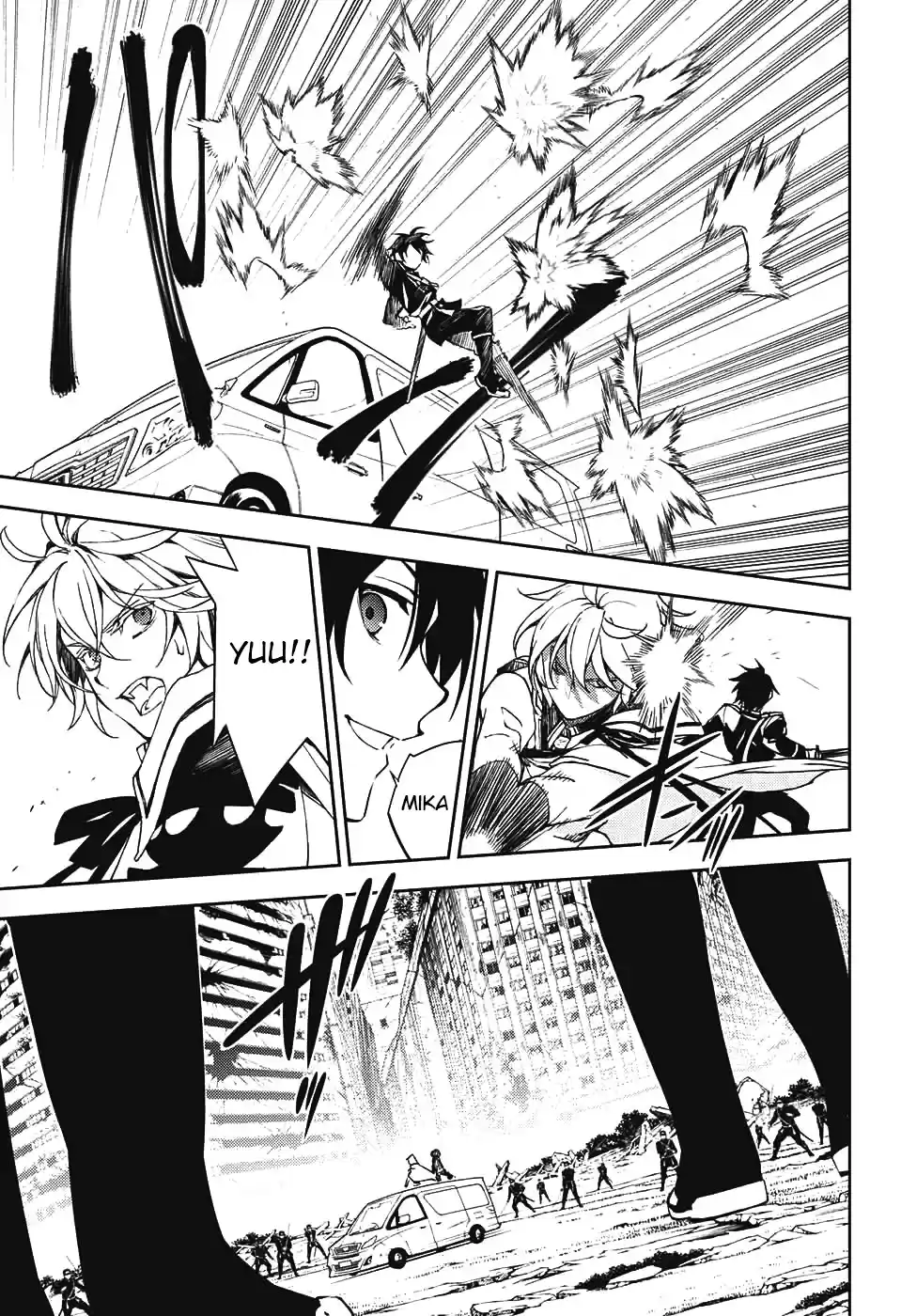 Owari no Seraph Ch. 70 The Cause of a Subordinate