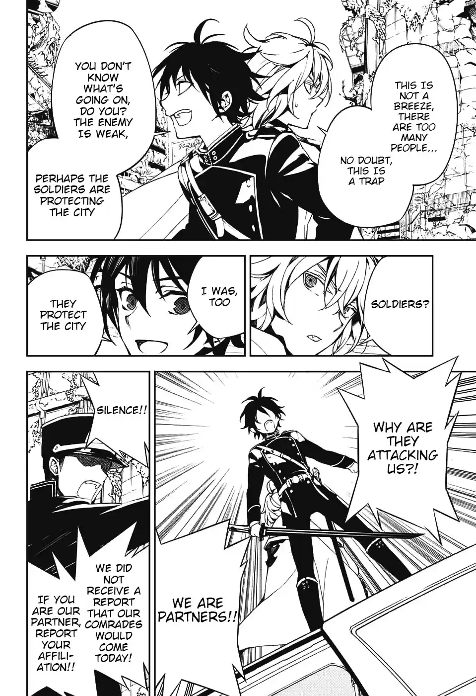 Owari no Seraph Ch. 70 The Cause of a Subordinate