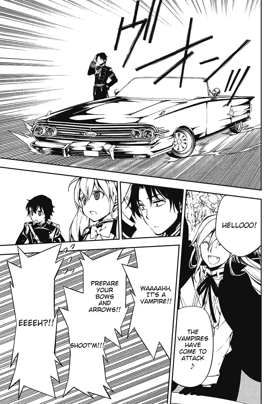 Owari no Seraph Ch. 70 The Cause of a Subordinate