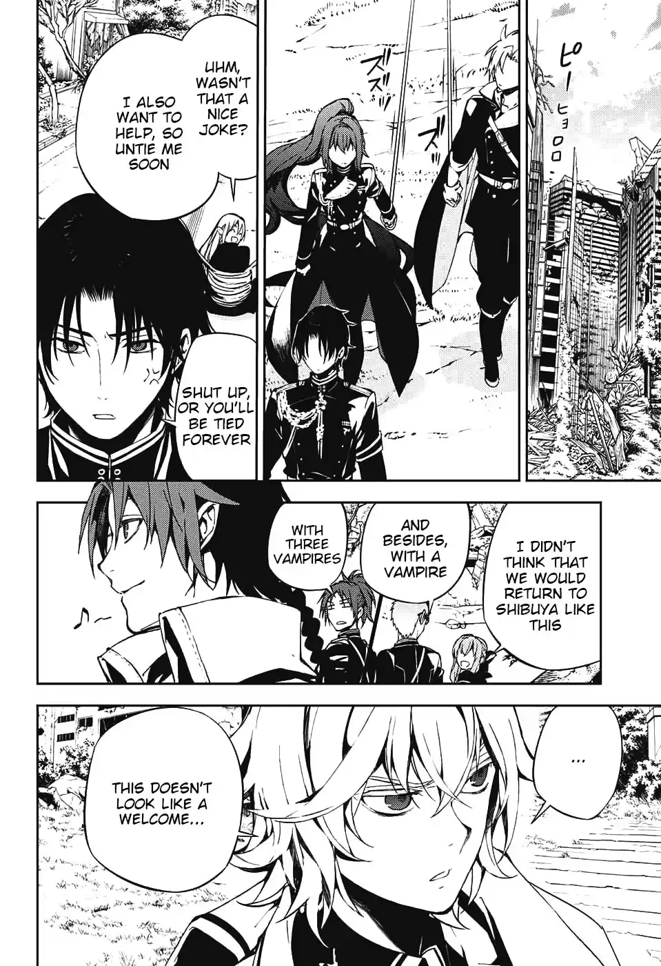 Owari no Seraph Ch. 70 The Cause of a Subordinate