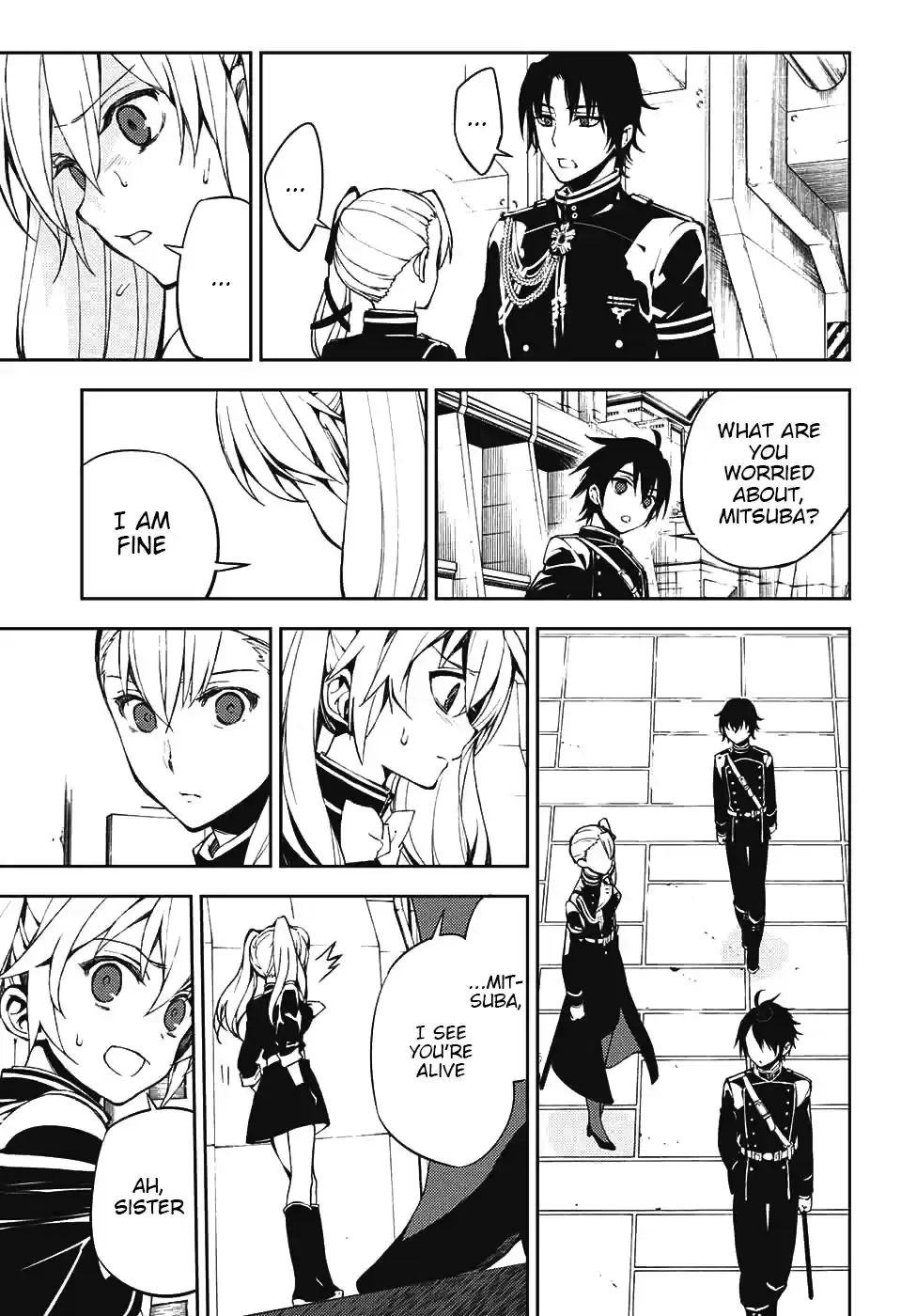 Owari no Seraph Ch. 70 The Cause of a Subordinate