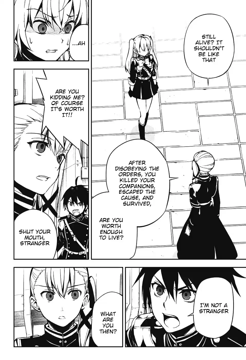 Owari no Seraph Ch. 70 The Cause of a Subordinate