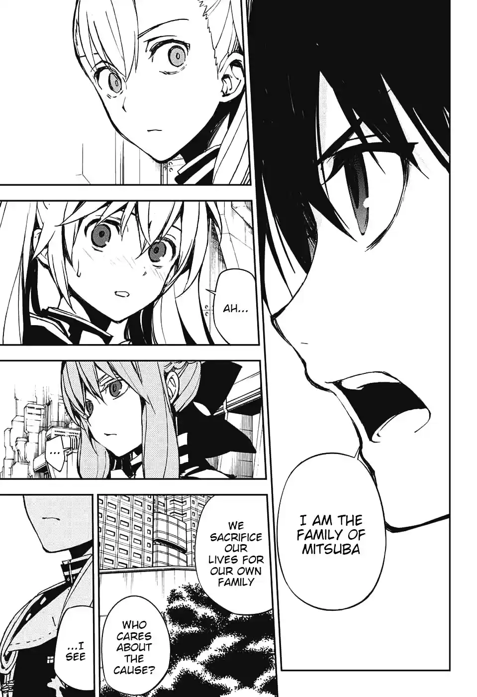Owari no Seraph Ch. 70 The Cause of a Subordinate