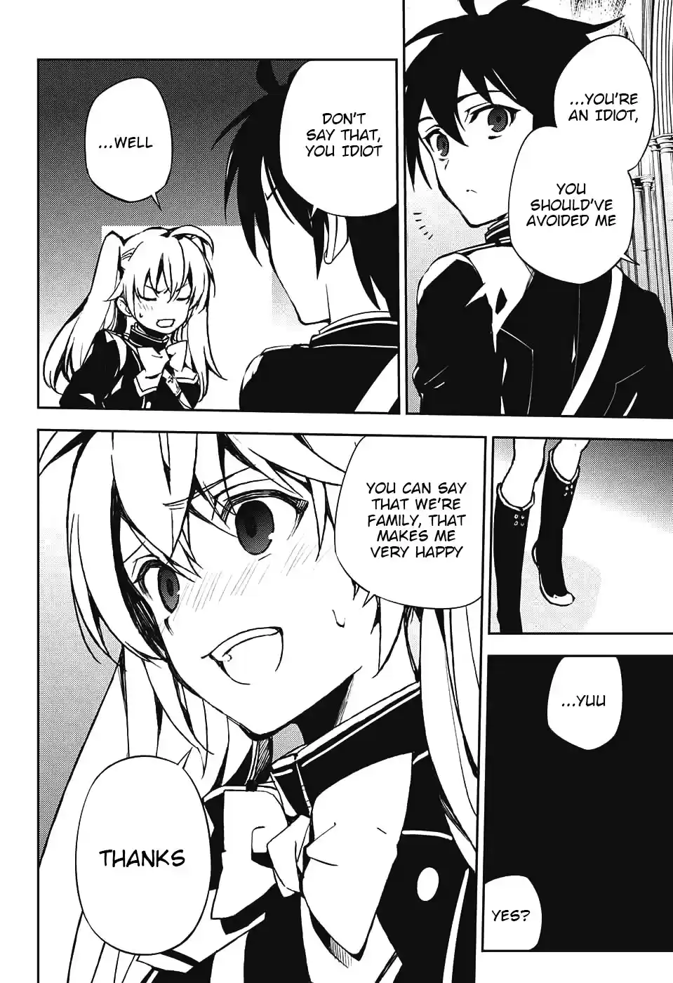 Owari no Seraph Ch. 70 The Cause of a Subordinate
