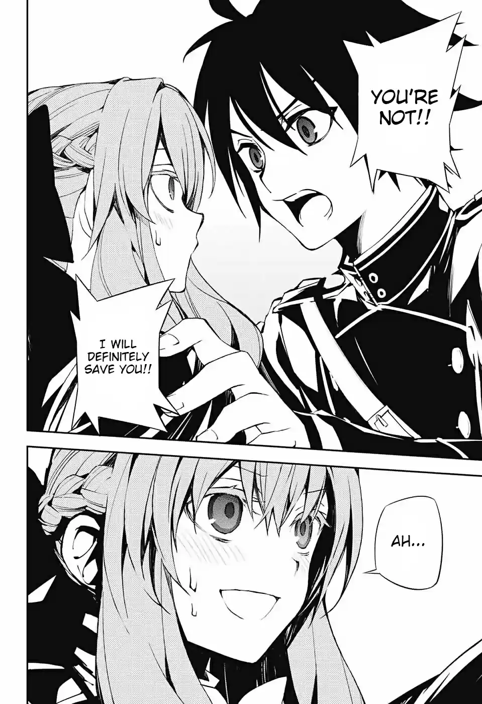 Owari no Seraph Ch. 73 Inside Yuu's Sword