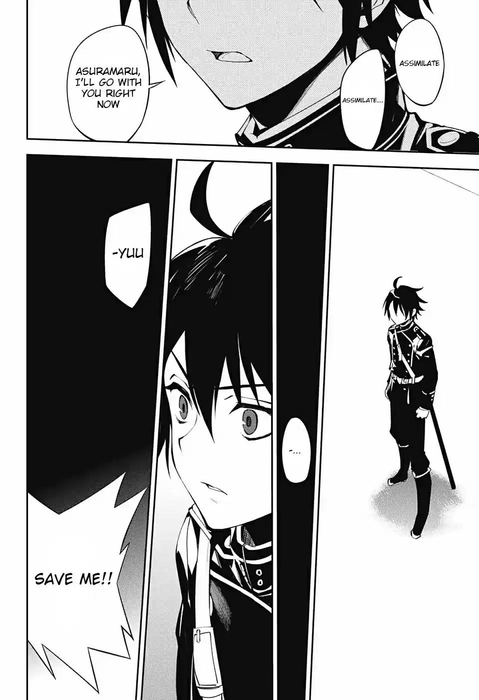 Owari no Seraph Ch. 73 Inside Yuu's Sword