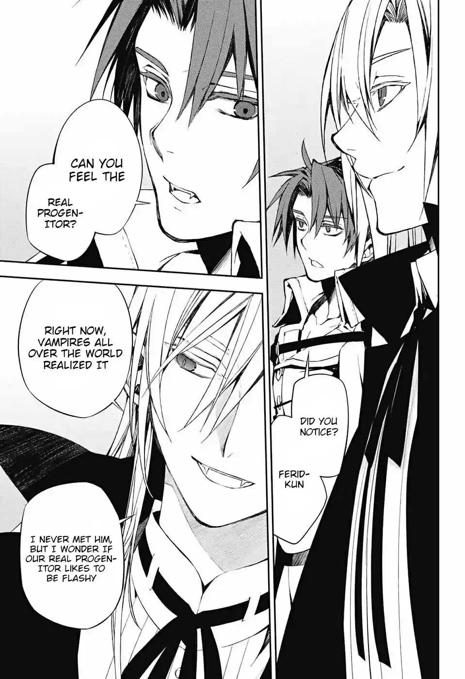 Owari no Seraph Ch. 74 The Awakening of Love