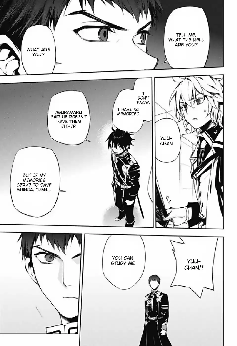 Owari no Seraph Ch. 75 Distance and Secrecy