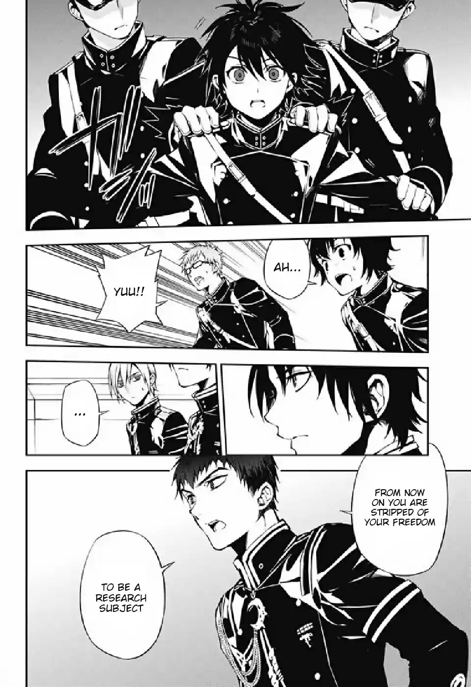 Owari no Seraph Ch. 75 Distance and Secrecy