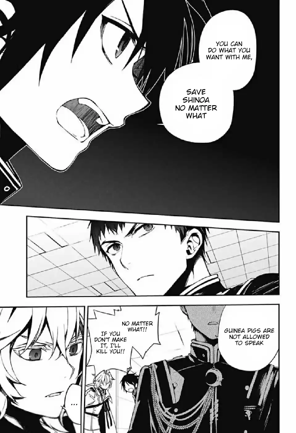 Owari no Seraph Ch. 75 Distance and Secrecy