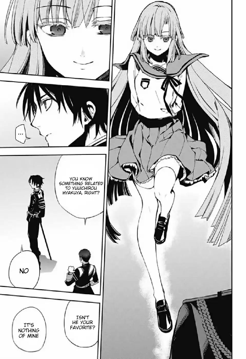 Owari no Seraph Ch. 75 Distance and Secrecy