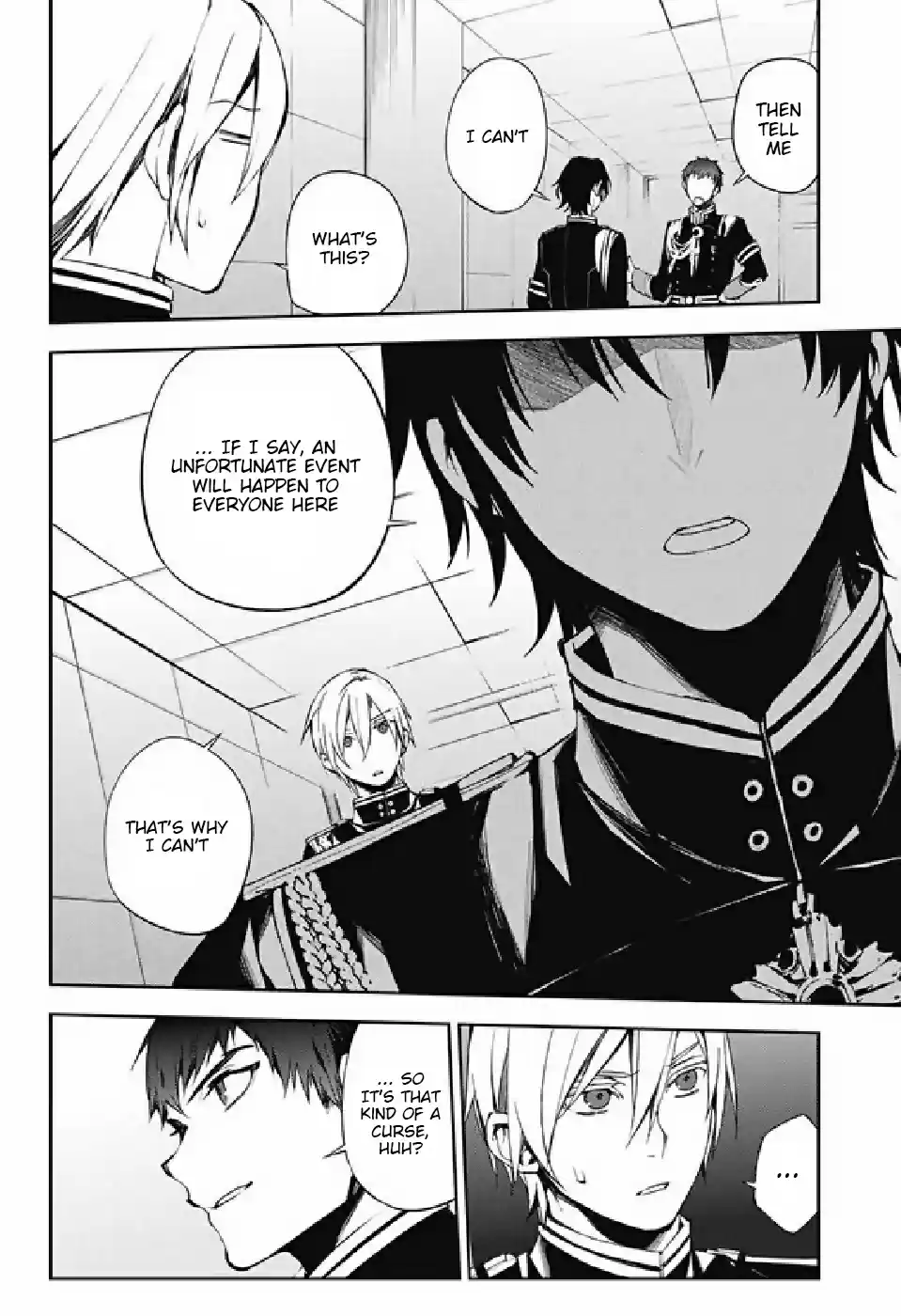 Owari no Seraph Ch. 75 Distance and Secrecy