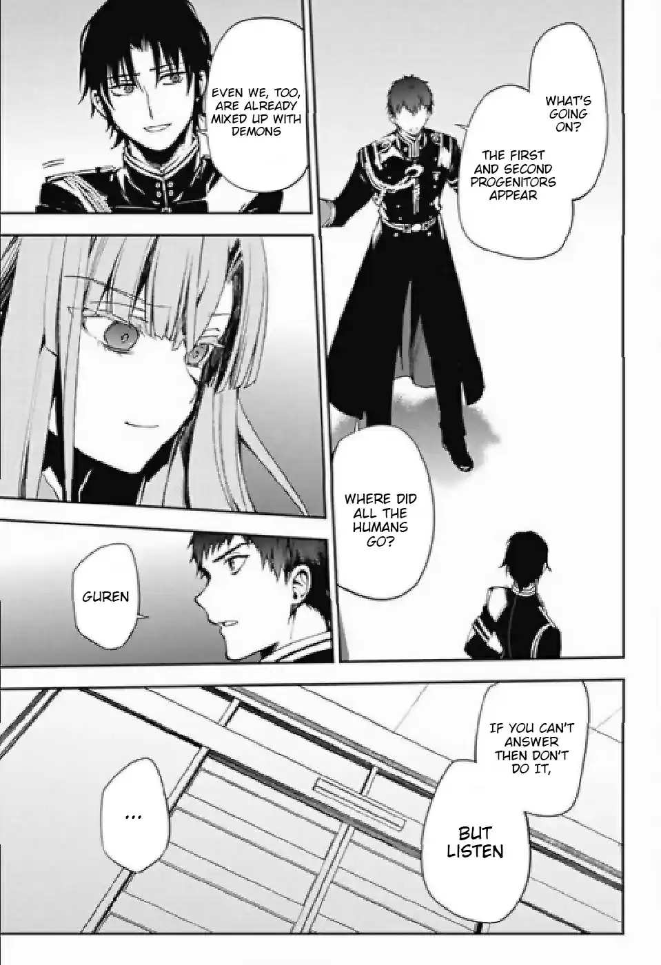 Owari no Seraph Ch. 75 Distance and Secrecy