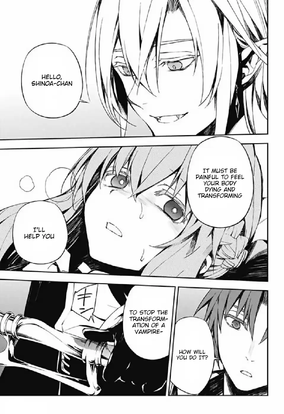 Owari no Seraph Ch. 75 Distance and Secrecy