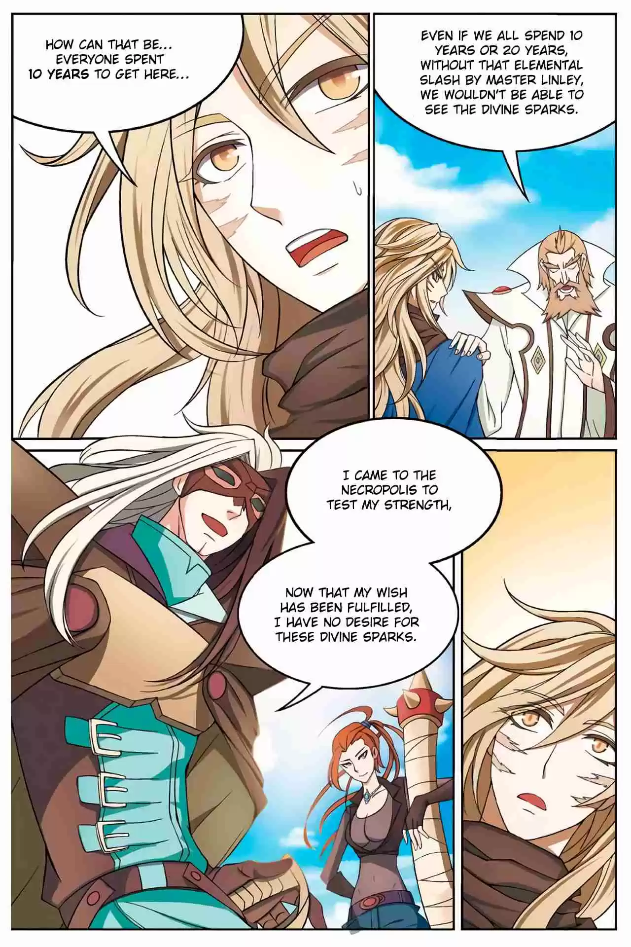 Panlong Ch. 161 Three Tokens of Divine Spark