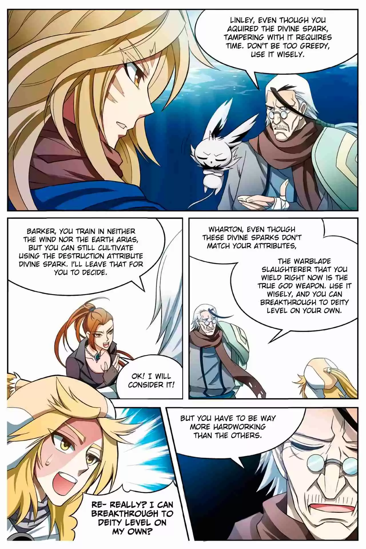 Panlong Ch. 161 Three Tokens of Divine Spark