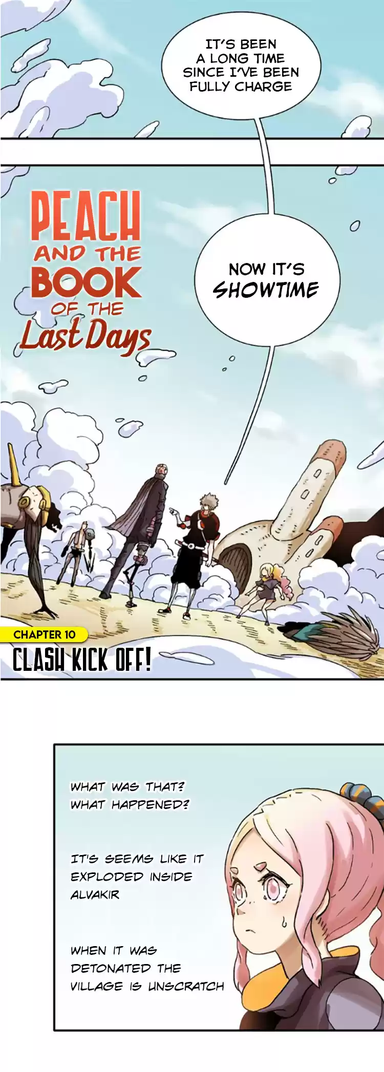Peach and the Book of the Last Days Ch. 10 Clash Kick Off!