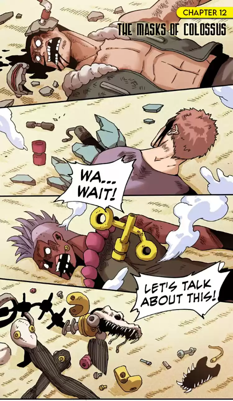 Peach and the book of the last days Ch. 12 The Masks of Colossus