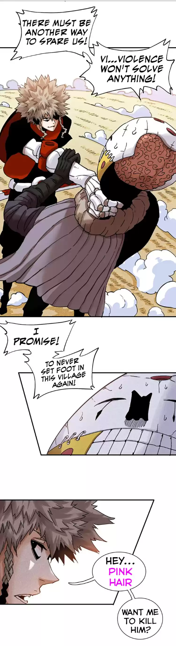 Peach and the book of the last days Ch. 12 The Masks of Colossus