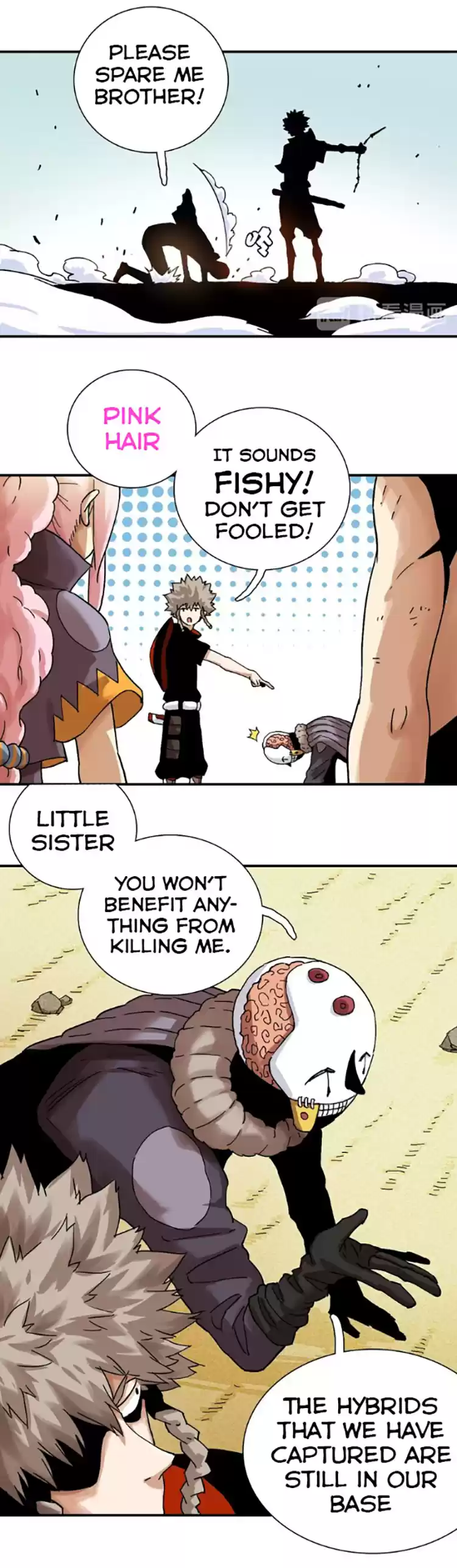 Peach and the book of the last days Ch. 12 The Masks of Colossus