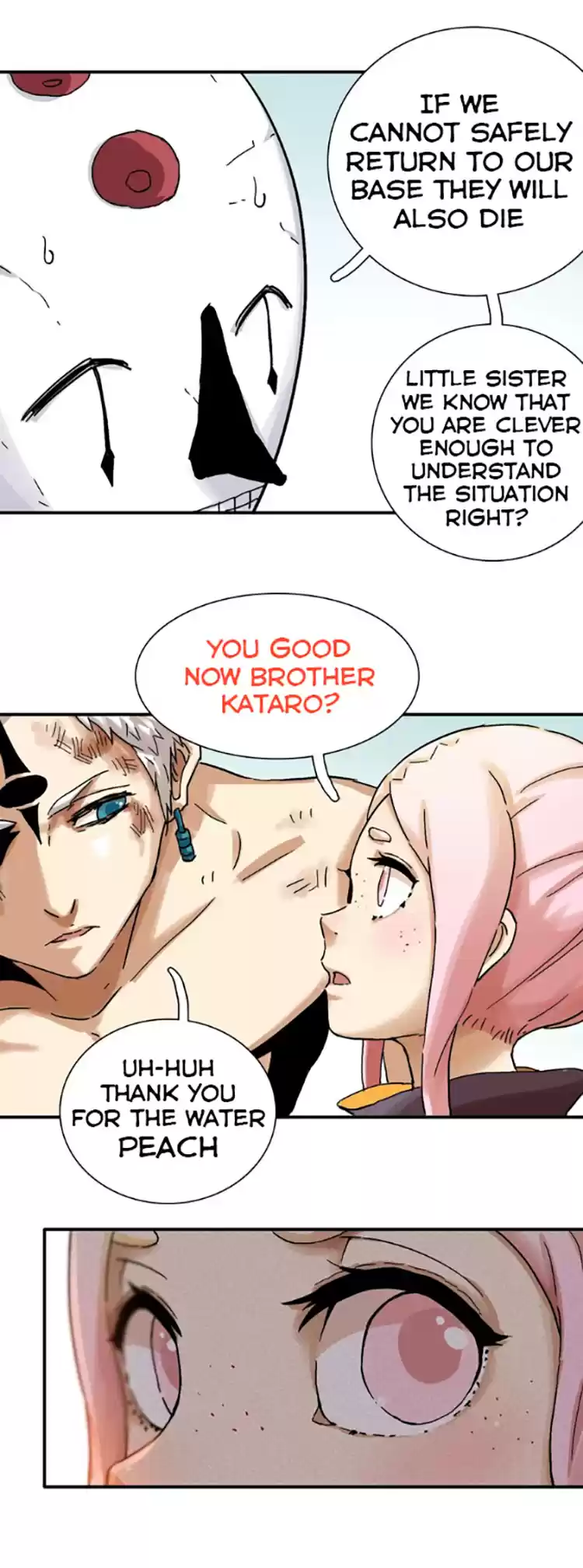 Peach and the book of the last days Ch. 12 The Masks of Colossus