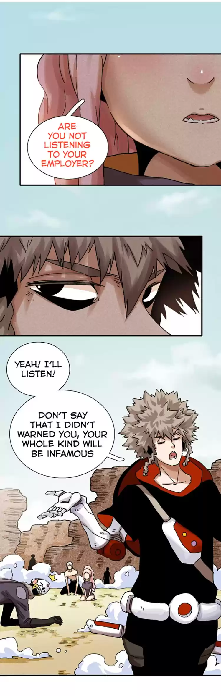 Peach and the book of the last days Ch. 12 The Masks of Colossus