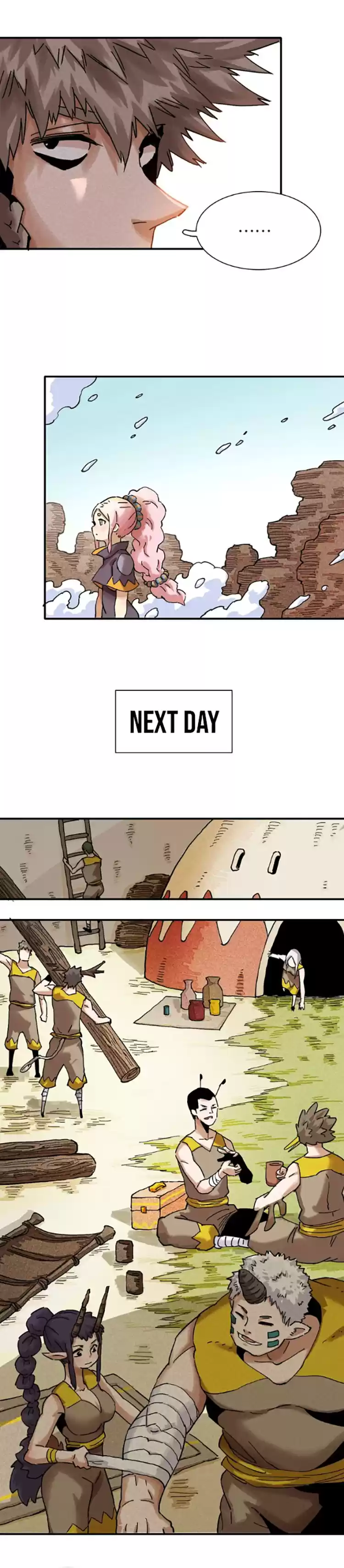 Peach and the book of the last days Ch. 12 The Masks of Colossus