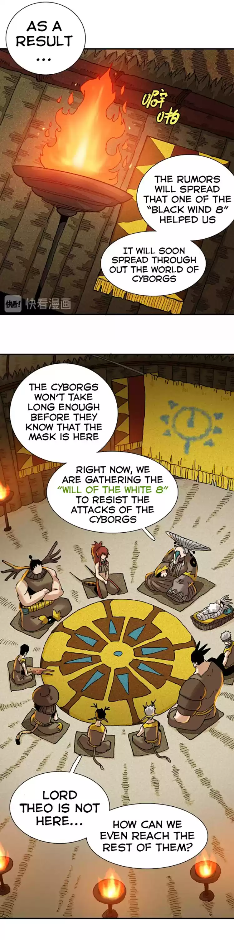 Peach and the book of the last days Ch. 12 The Masks of Colossus