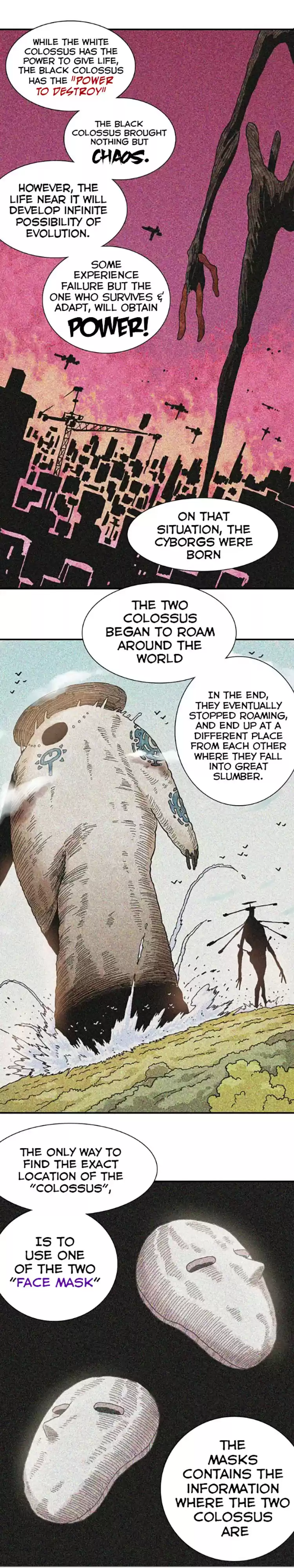 Peach and the book of the last days Ch. 12 The Masks of Colossus