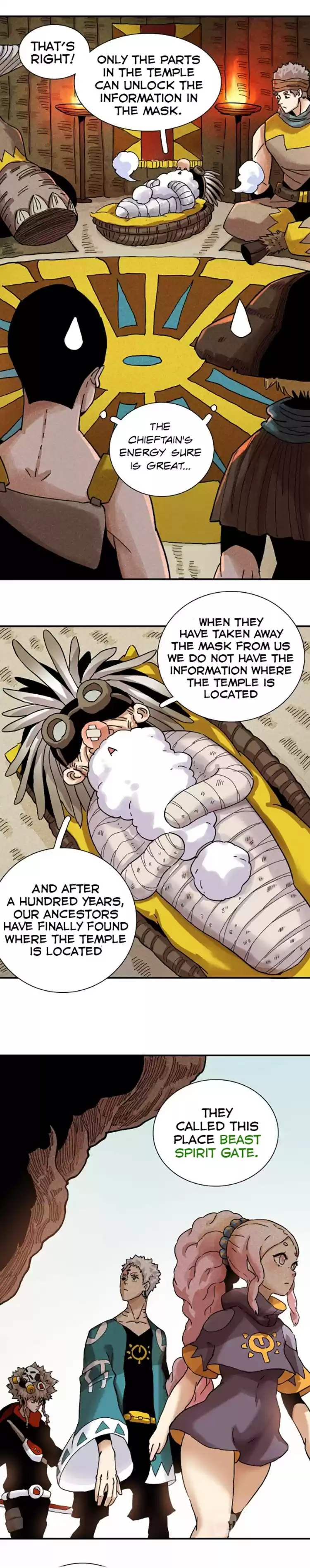 Peach and the book of the last days Ch. 12 The Masks of Colossus