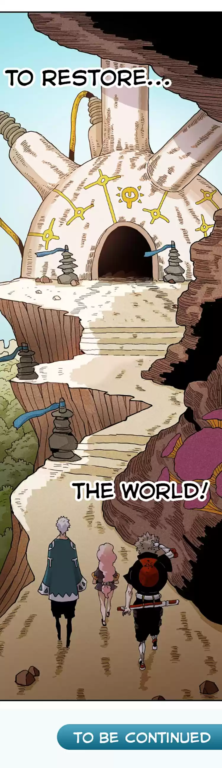 Peach and the book of the last days Ch. 12 The Masks of Colossus