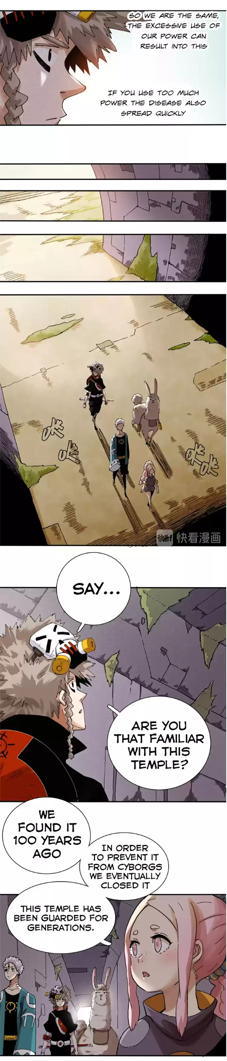 Peach and the book of the last days Ch. 13 Temple Zero