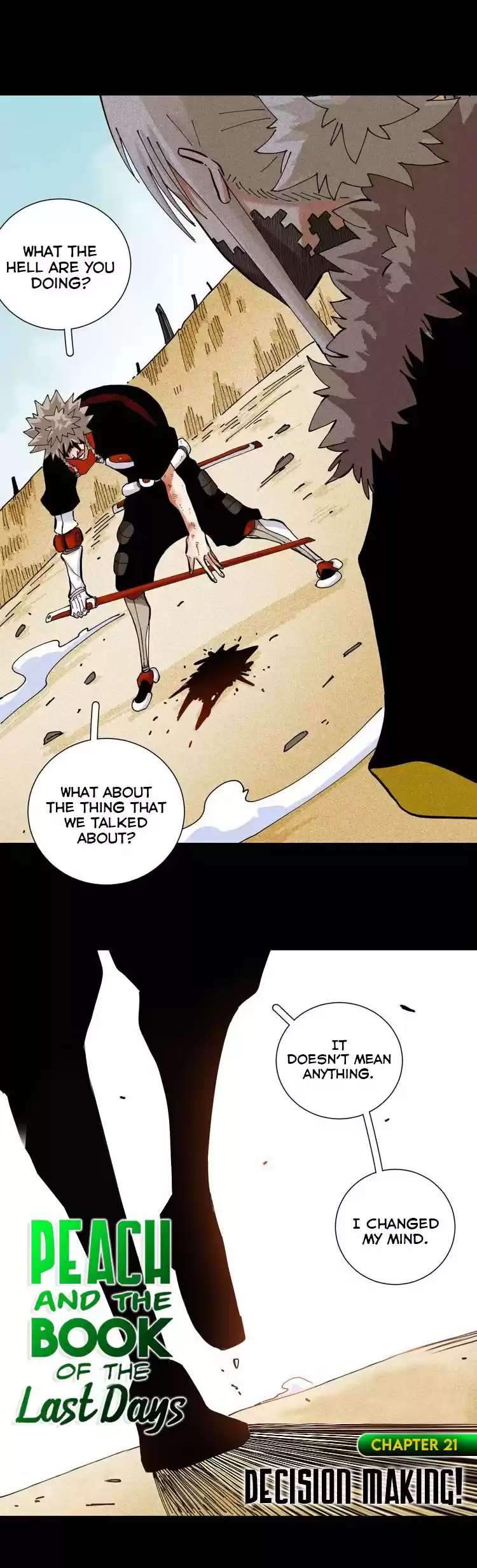 Peach and the Book of the Last Days Ch. 21 Decision Making