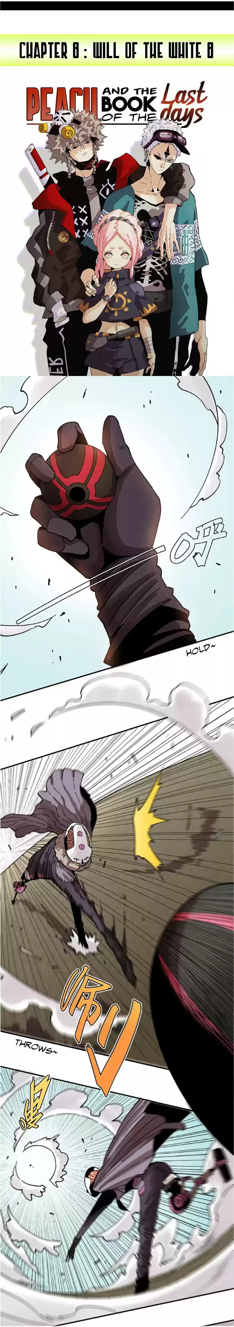 Peach and the Book of the last days Ch. 8 Will of the White Eight