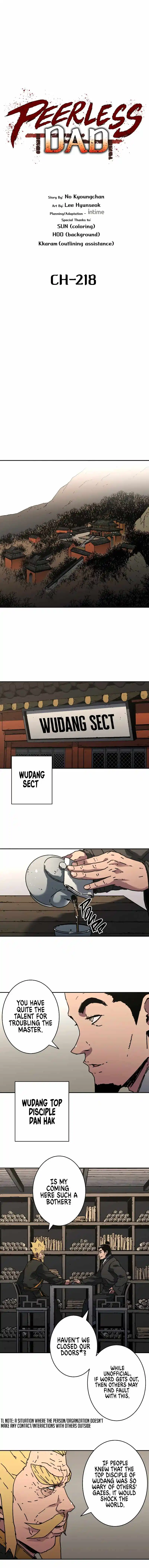 Peerless Dad Chapter 218