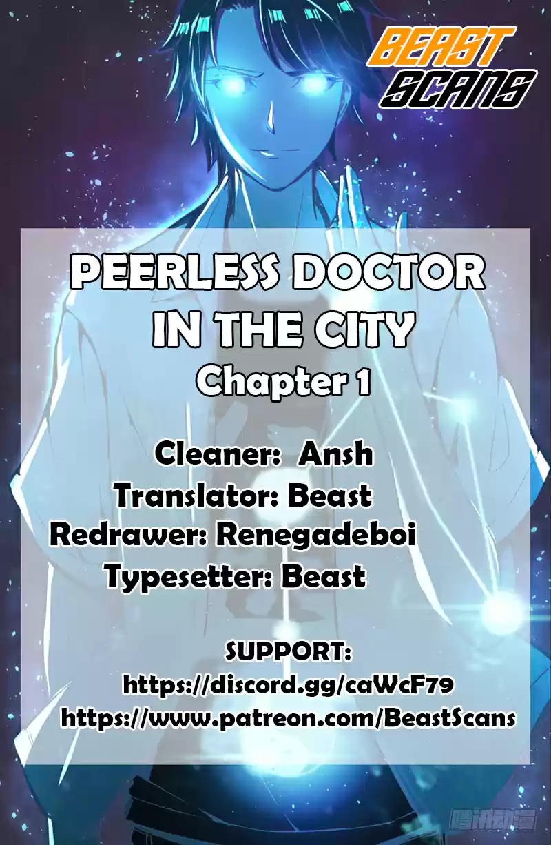Peerless Doctor In The City Ch. 1