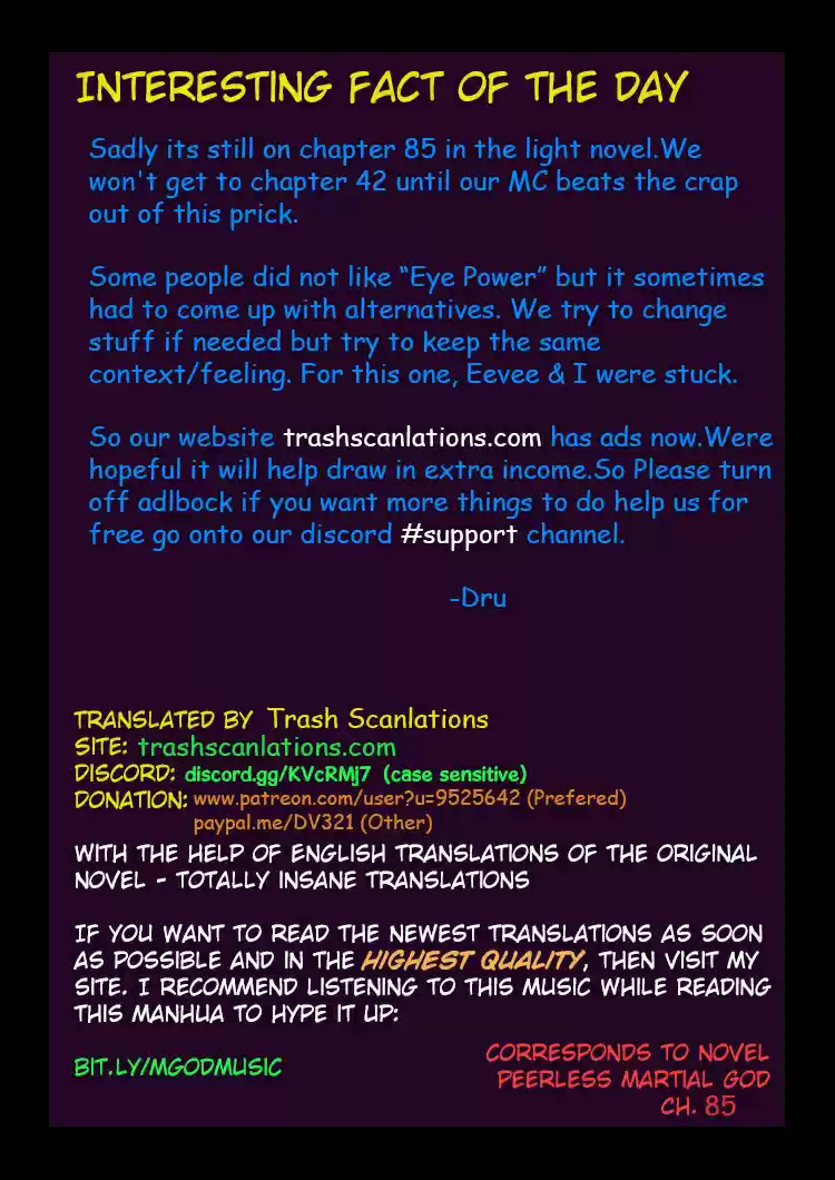 Peerless Martial God Ch. 41.5 Showdown Between Geniuses (5)