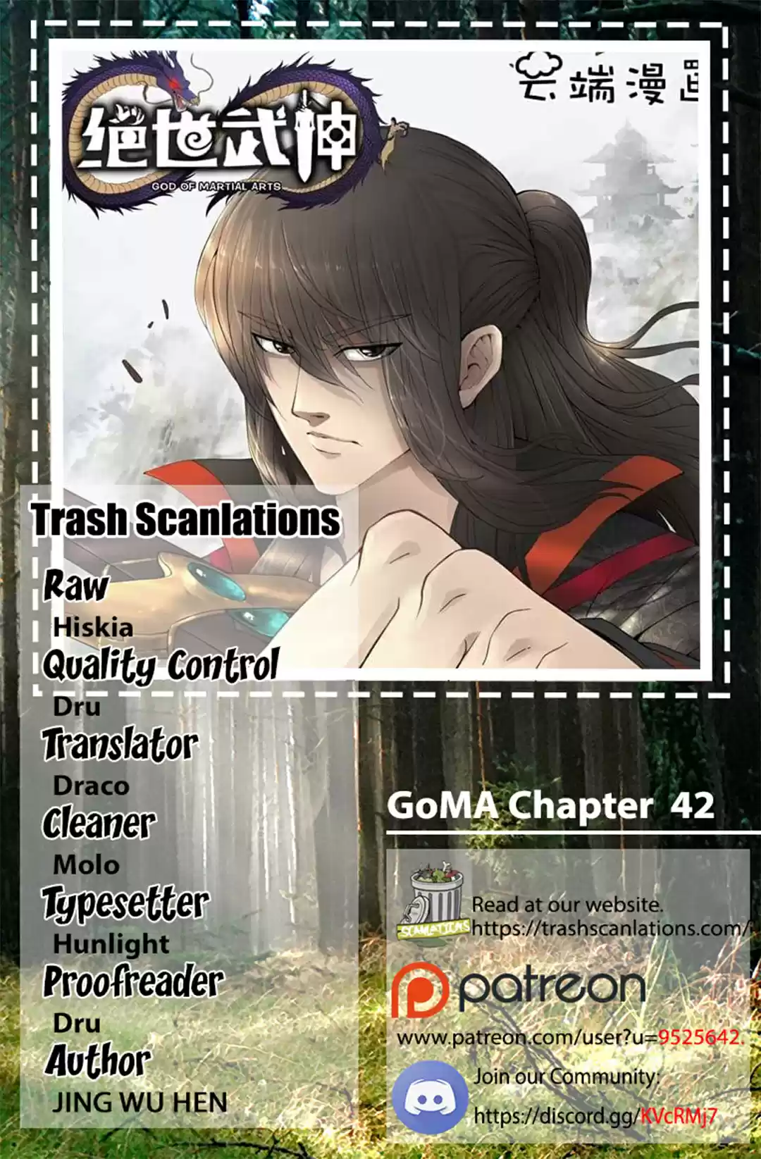 Peerless Martial God Ch. 43.1 Disaster (1)