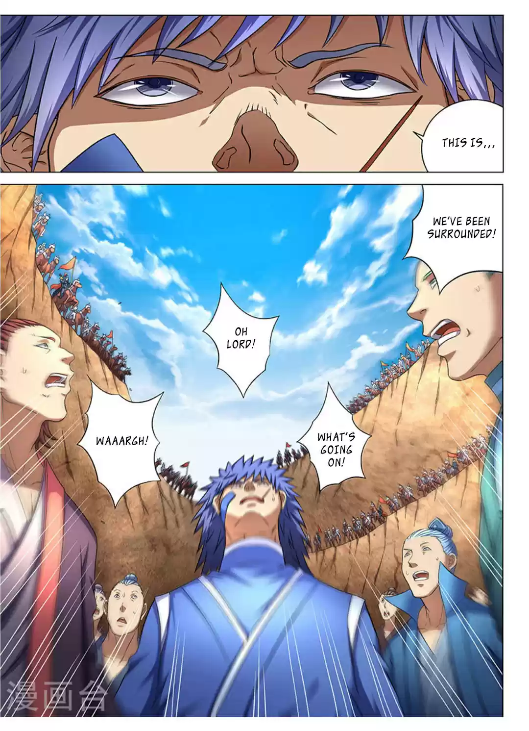Peerless Martial God Ch. 43.1 Disaster (1)