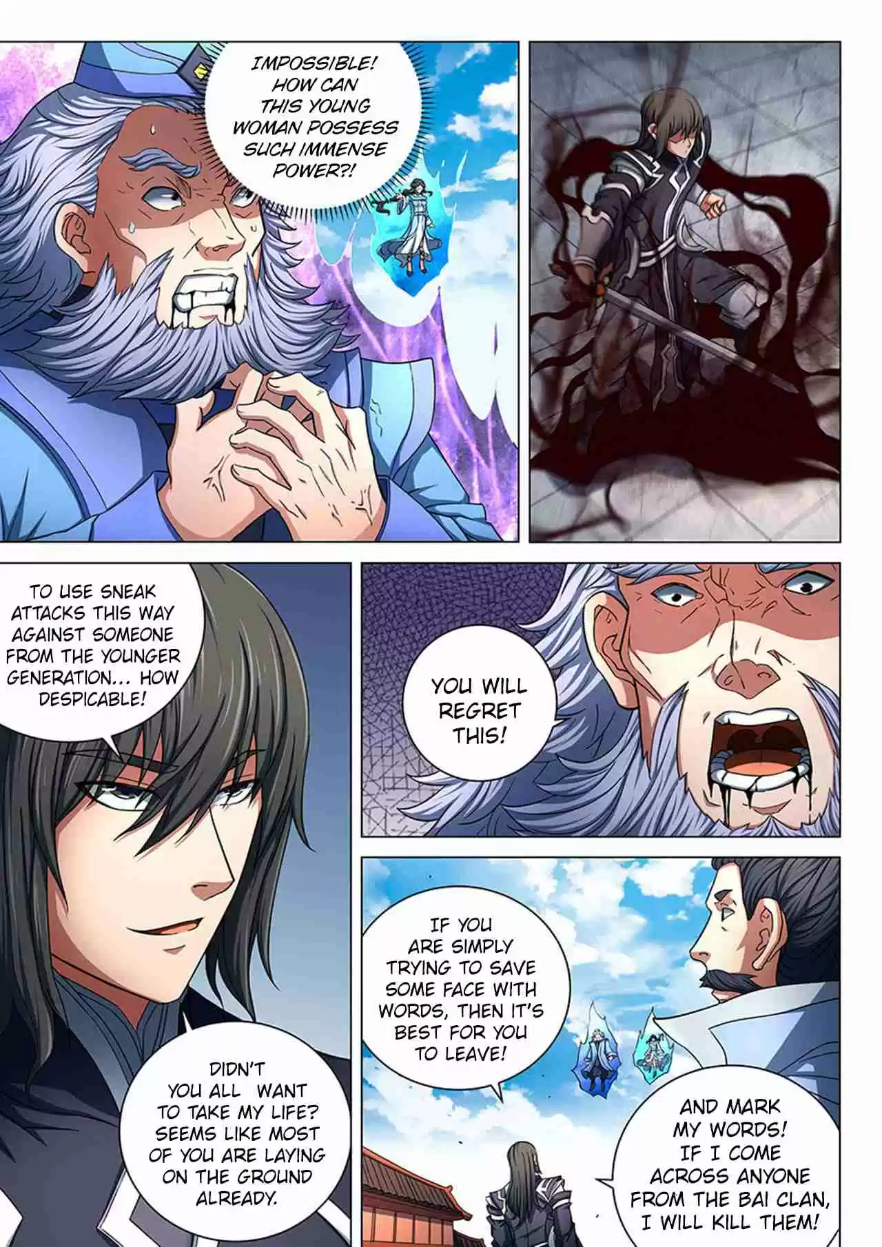 Peerless Martial God Vol. 1 Ch. 78.3 Draw Sword, Draw Blood(3)