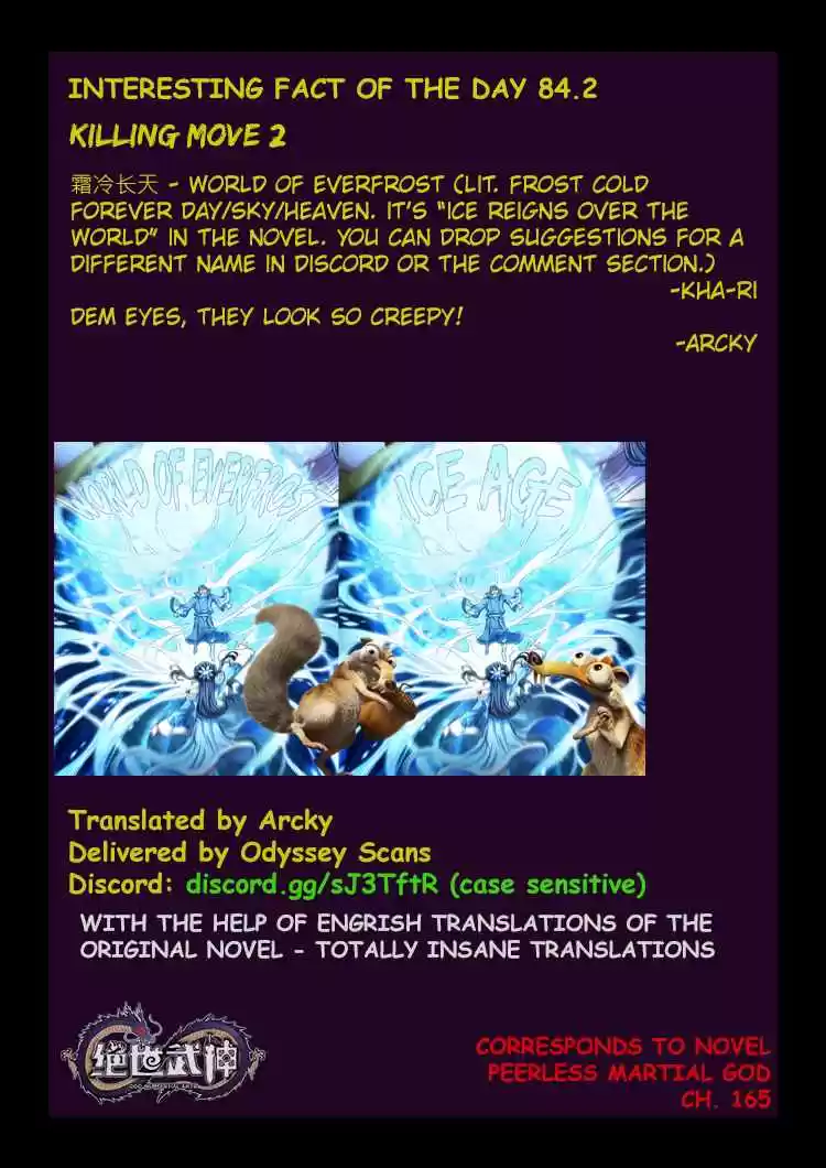 Peerless Martial God Vol. 1 Ch. 84.2 Killing Move(2)